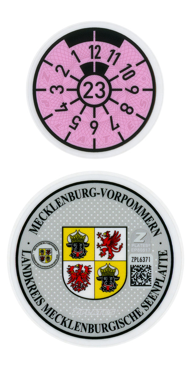 Müritz Registration Seal (MÜR)