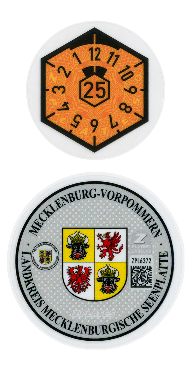 Müritz Registration Seal (MÜR)