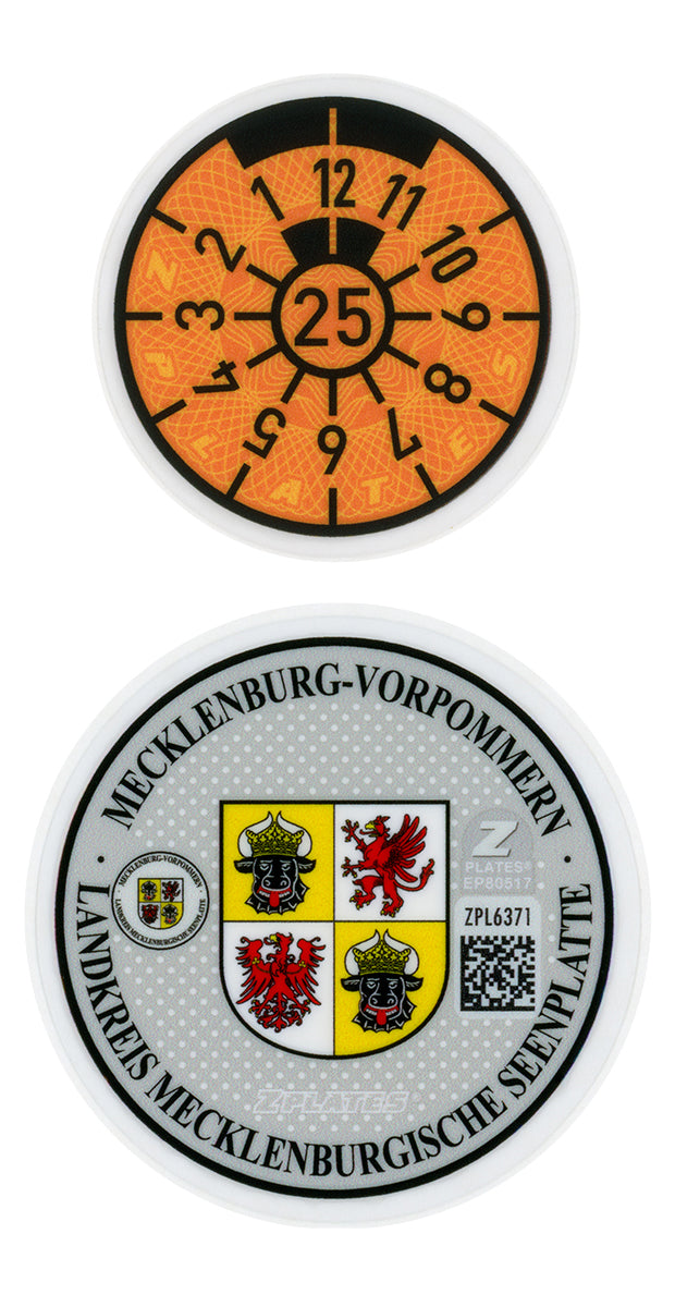 Müritz Registration Seal (MÜR)
