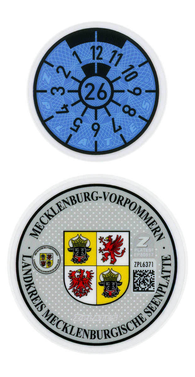 Müritz Registration Seal (MÜR)
