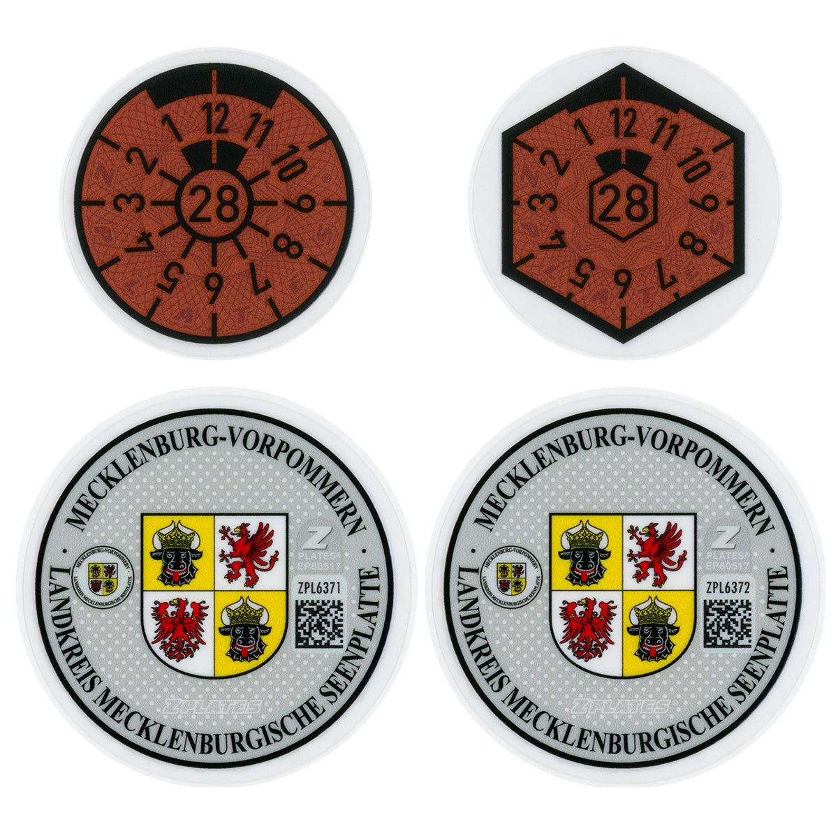 Müritz Registration Seal (MÜR)