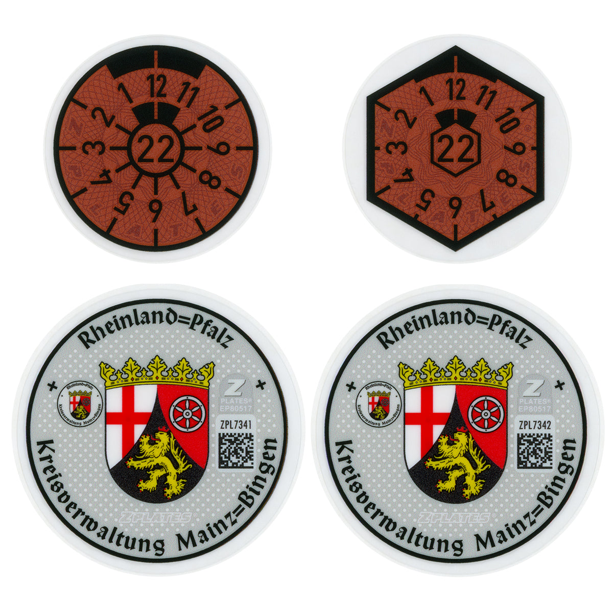 Mainz-Bingen Registration Seal (MZ)