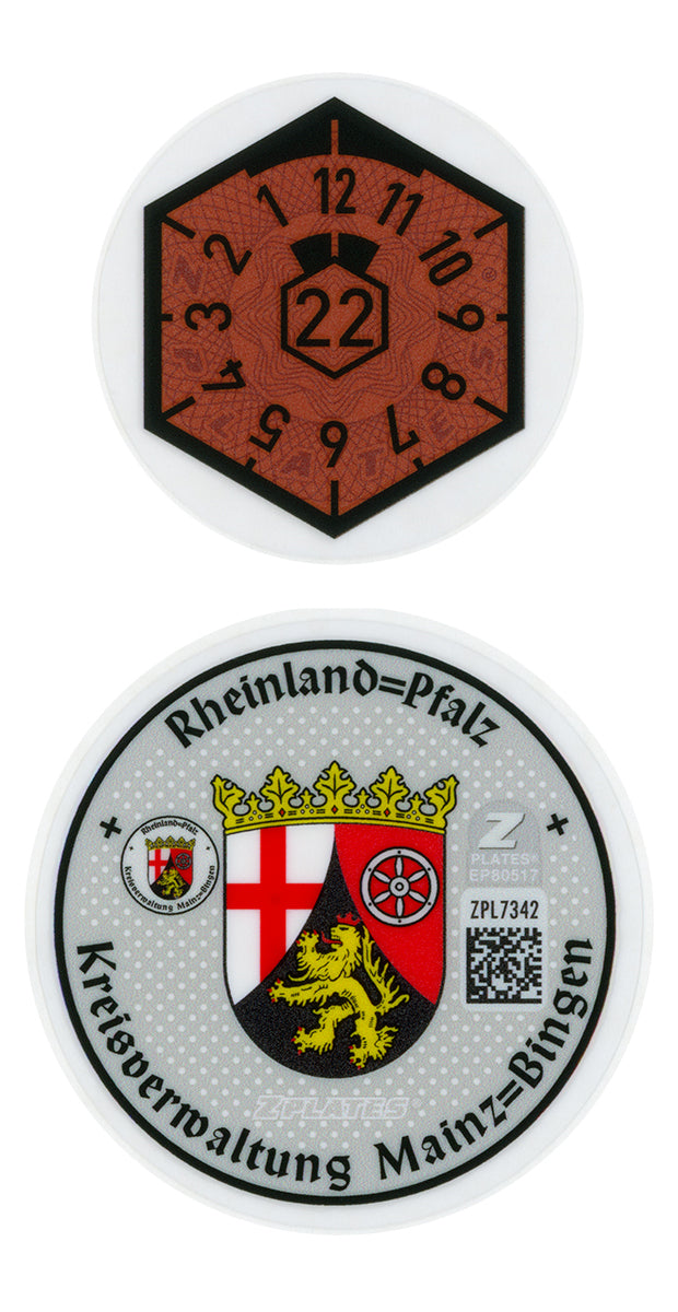 Mainz-Bingen Registration Seal (MZ)