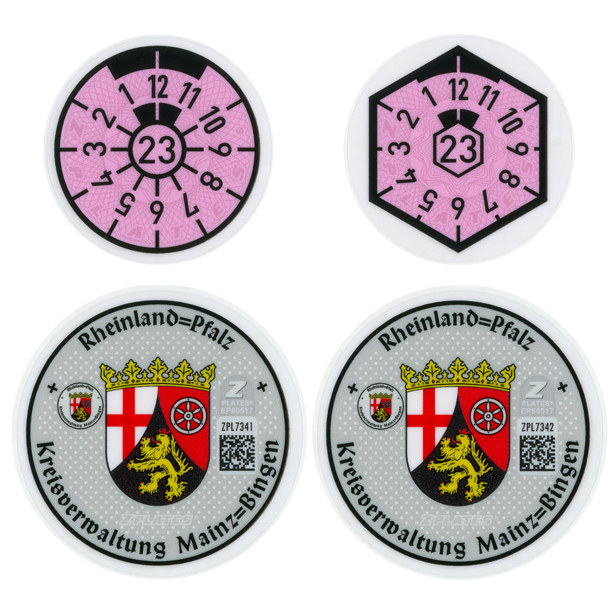 Mainz-Bingen Registration Seal (MZ)