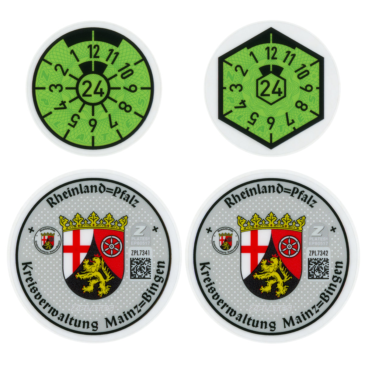 Mainz-Bingen Registration Seal (MZ)