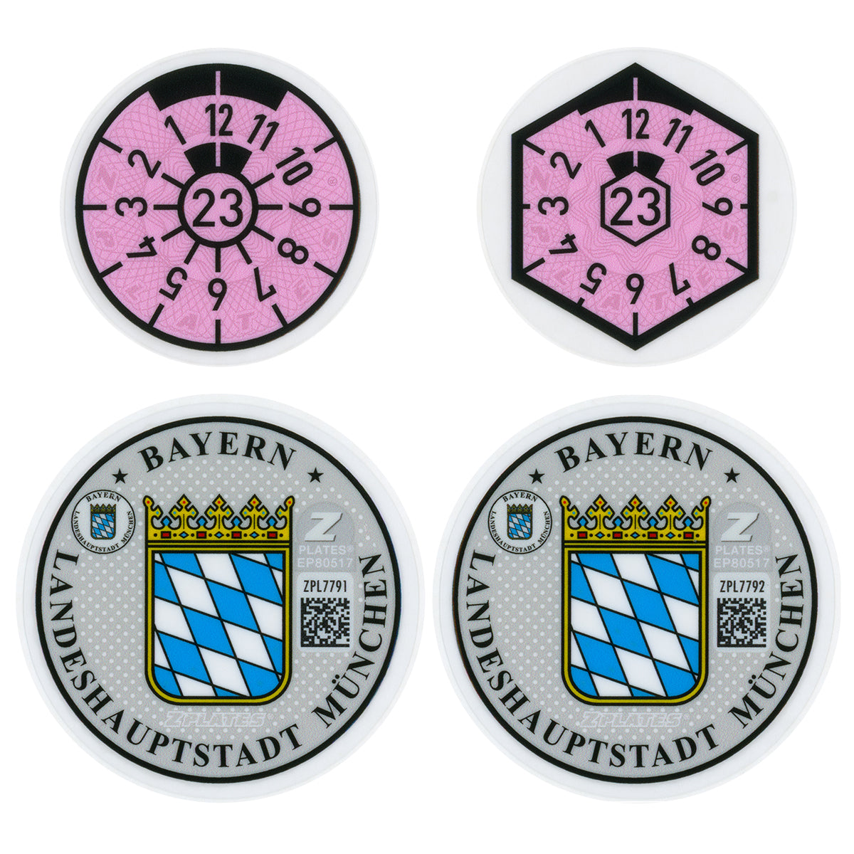 Munich Registration Seal (M)