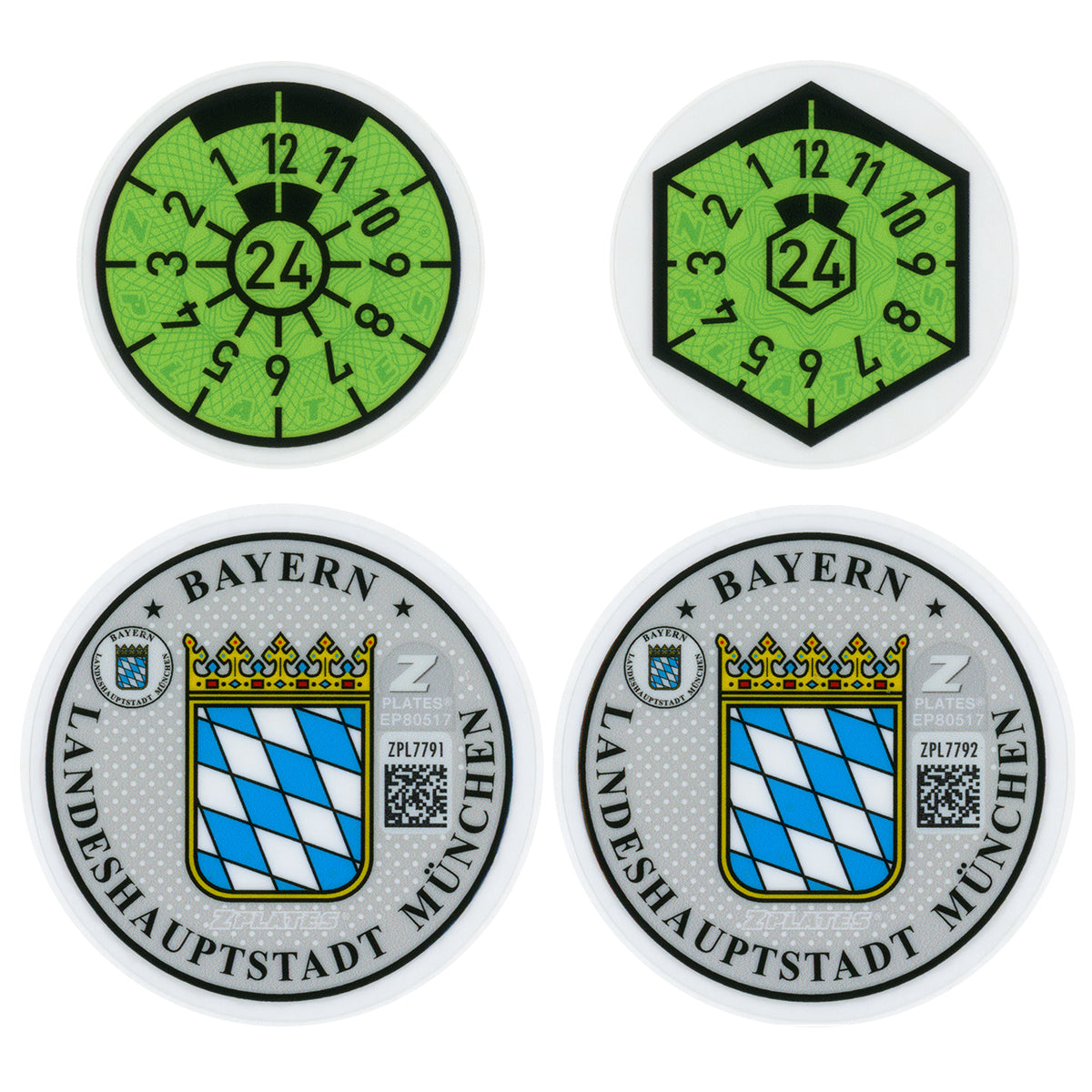 Munich Registration Seal (M)