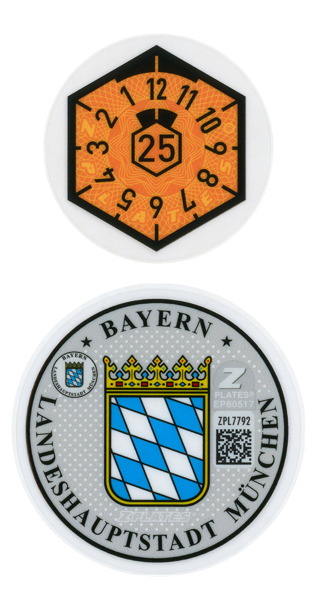 Munich Registration Seal (M)