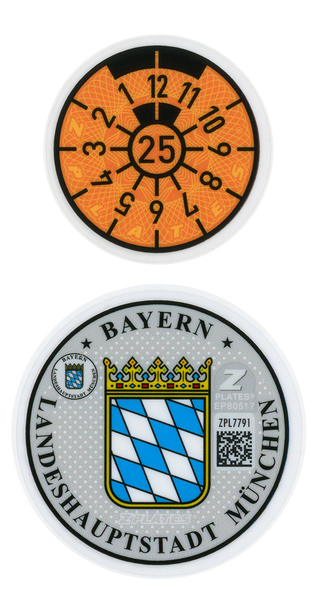 Munich Registration Seal (M)