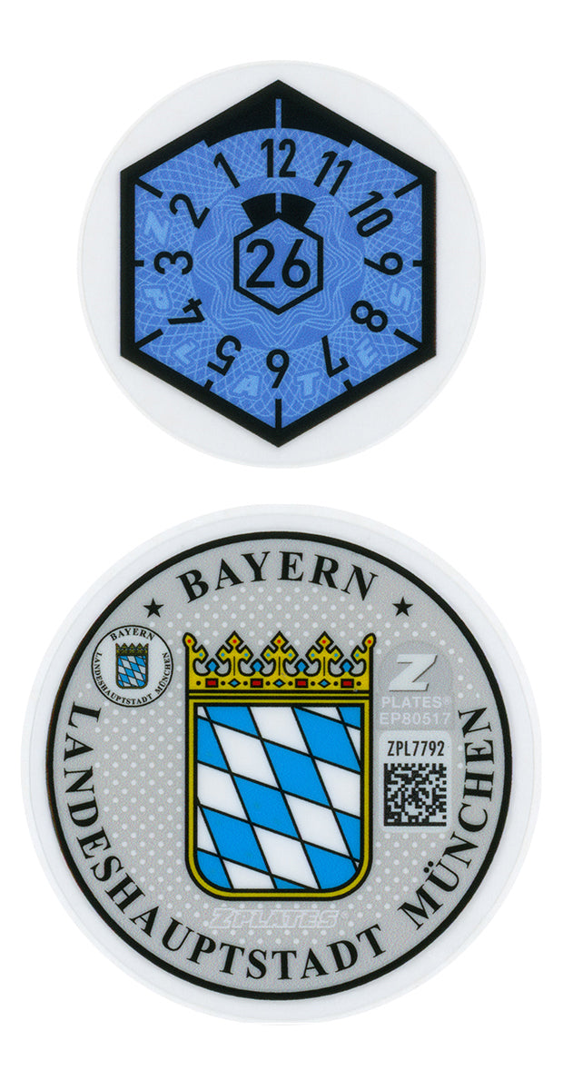 Munich Registration Seal (M)