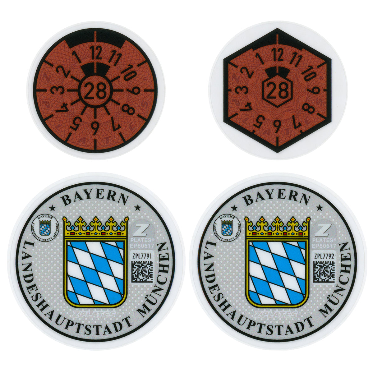 Munich Registration Seal (M)