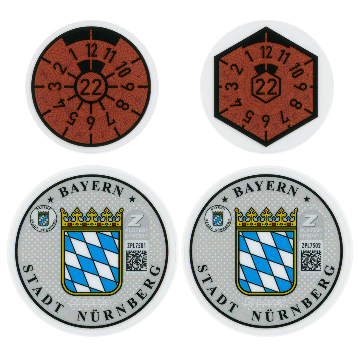 Nürnberg / Nuremberg Registration Seal (N)