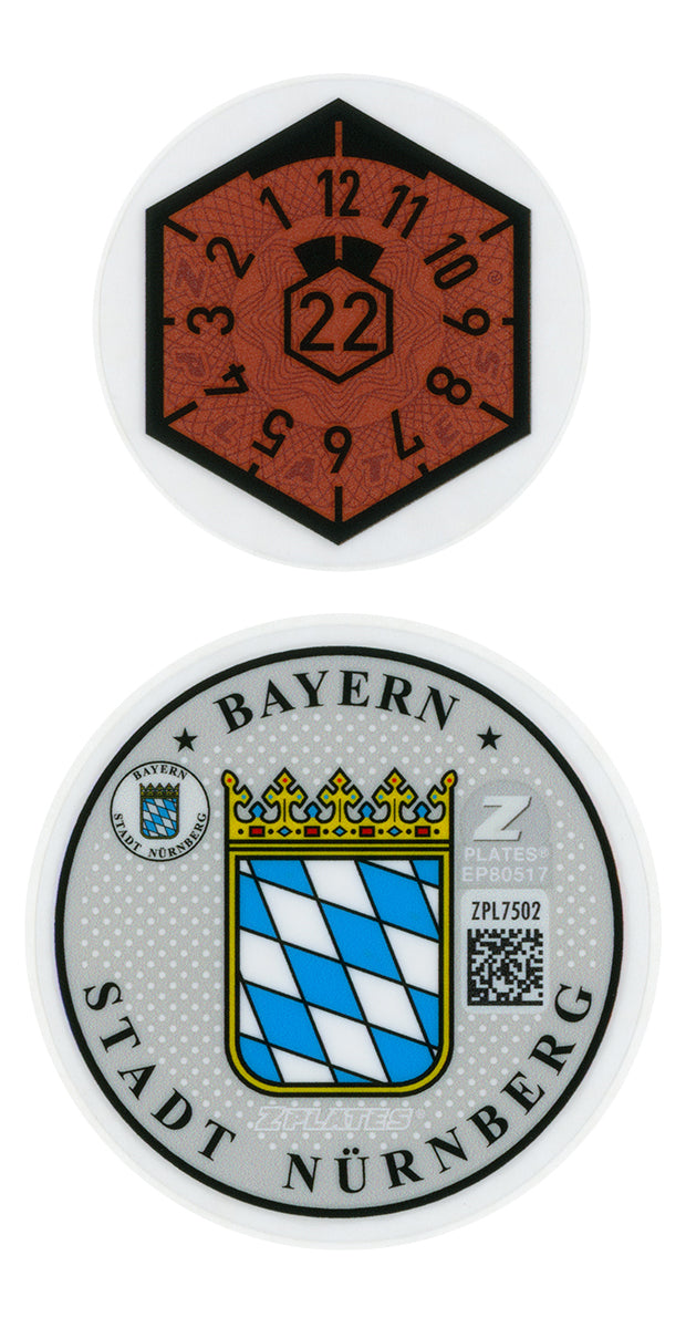 Nürnberg / Nuremberg Registration Seal (N)