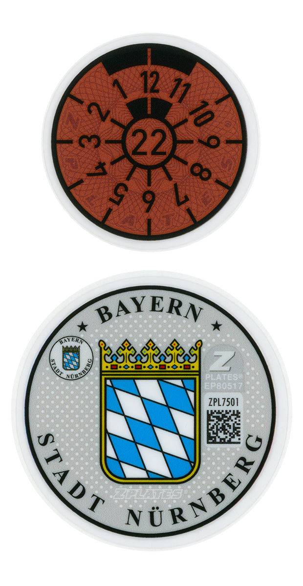 Nürnberg / Nuremberg Registration Seal (N)