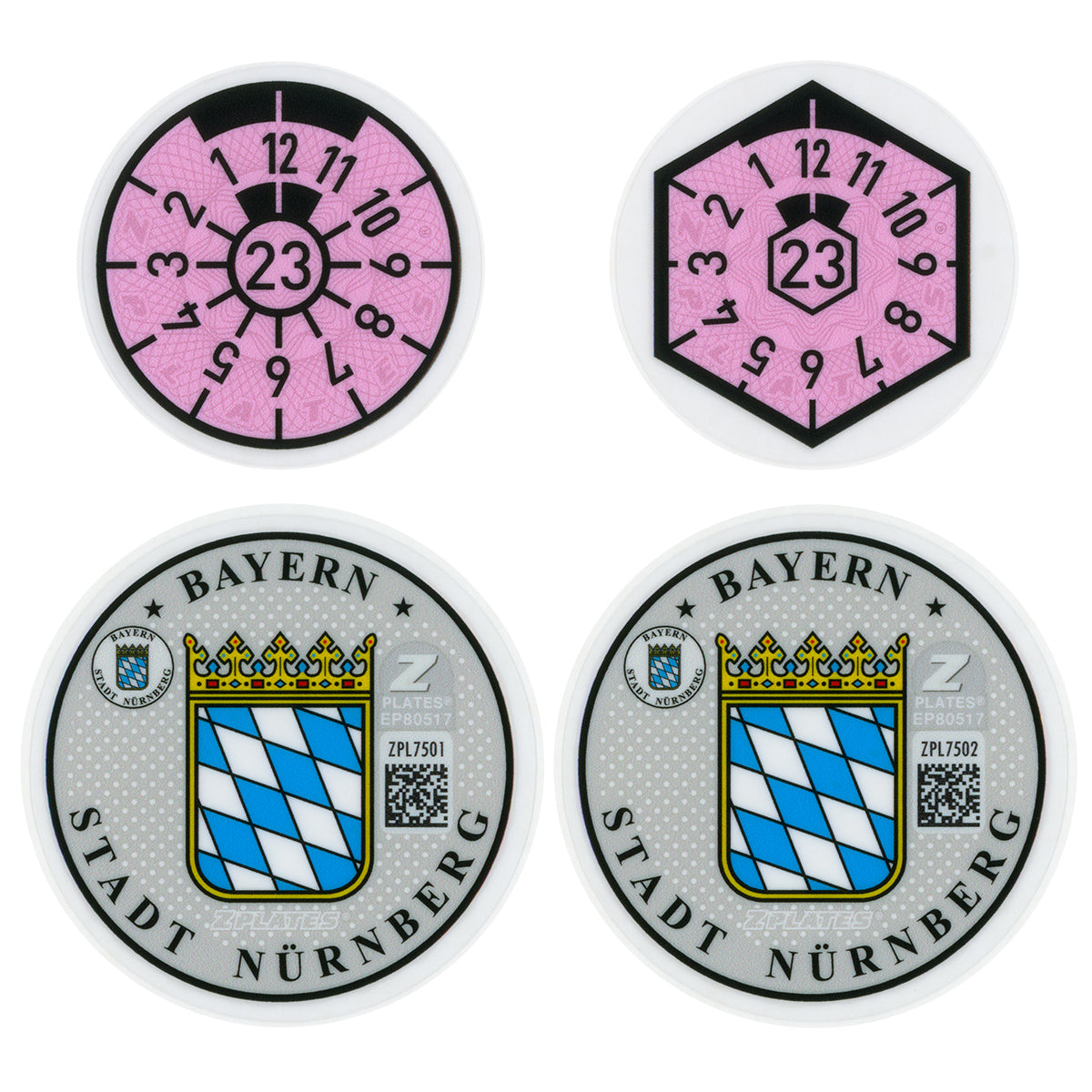 Nürnberg / Nuremberg Registration Seal (N)