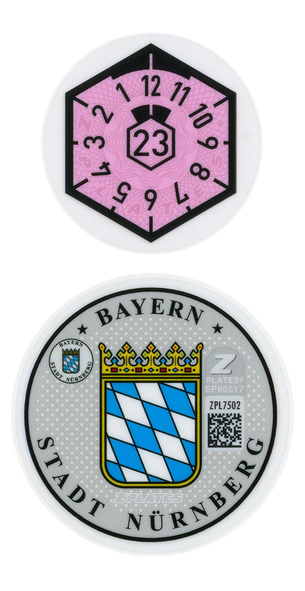 Nürnberg / Nuremberg Registration Seal (N)