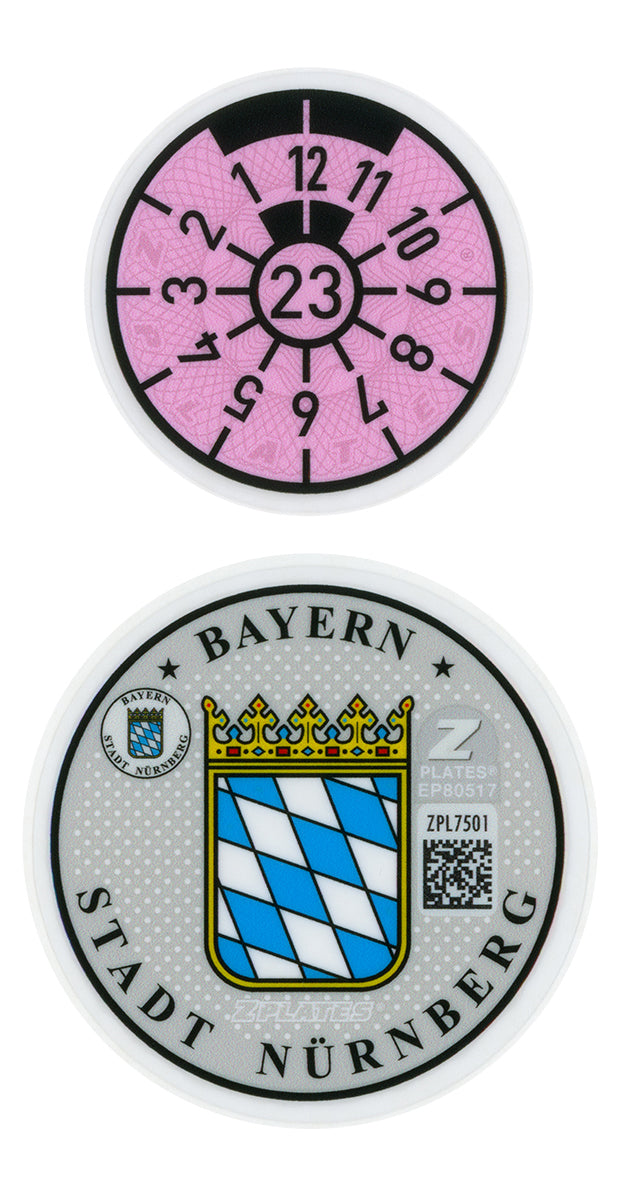 Nürnberg / Nuremberg Registration Seal (N)