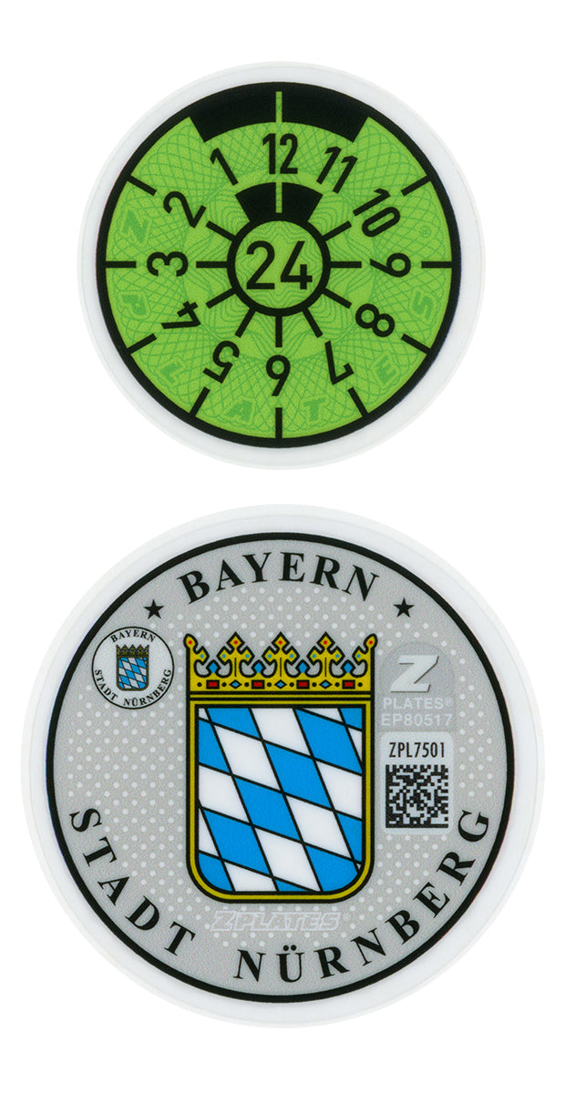 Nürnberg / Nuremberg Registration Seal (N)