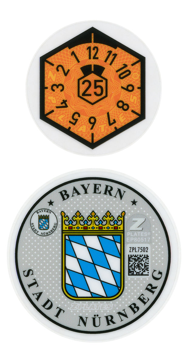 Nürnberg / Nuremberg Registration Seal (N)