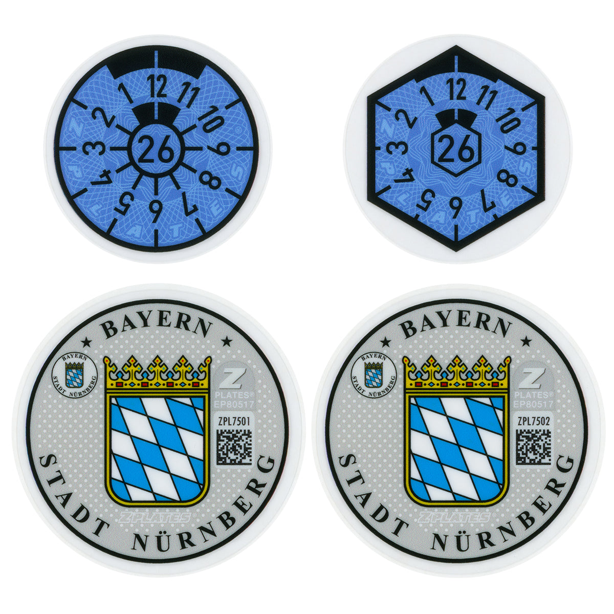 Nürnberg / Nuremberg Registration Seal (N)