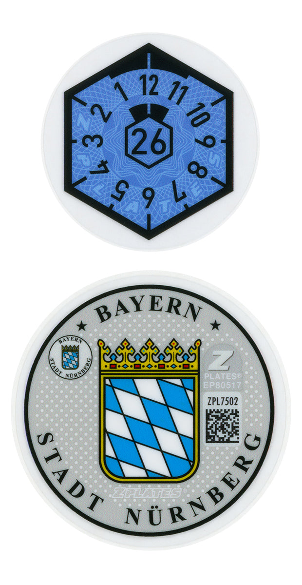 Nürnberg / Nuremberg Registration Seal (N)