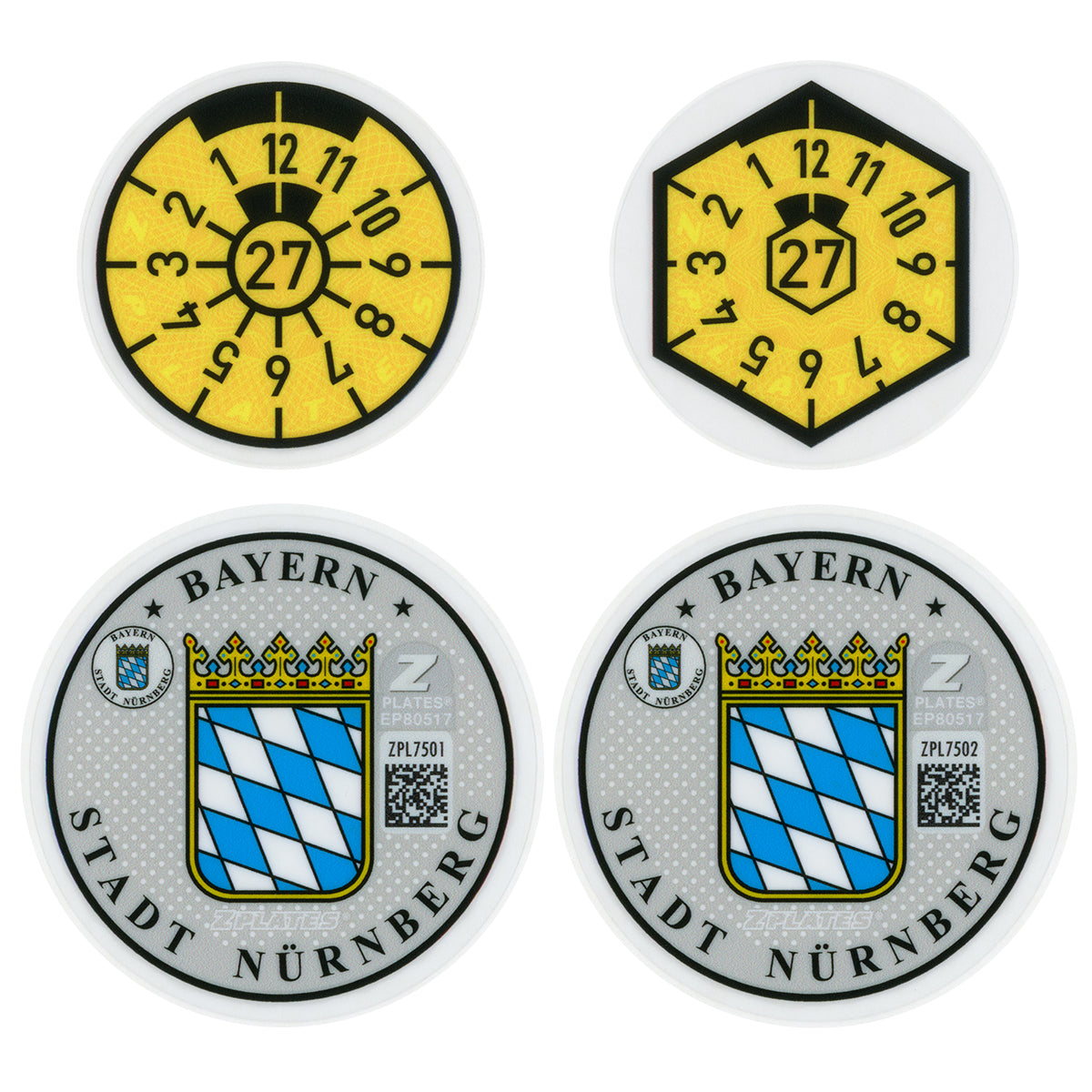 Nürnberg / Nuremberg Registration Seal (N)