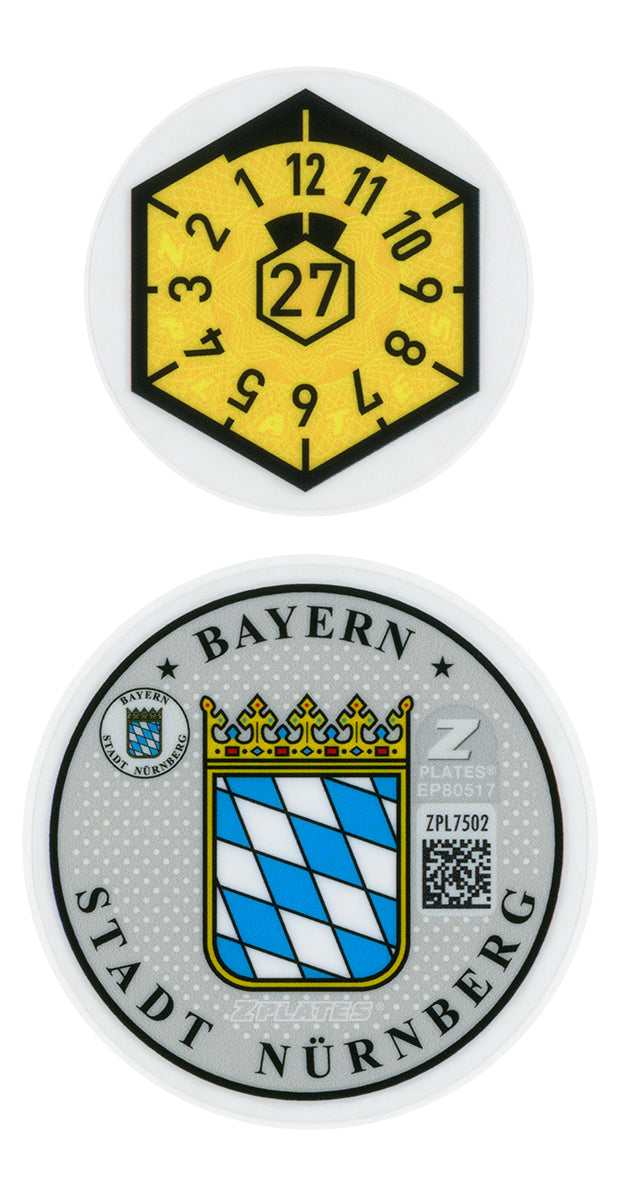 Nürnberg / Nuremberg Registration Seal (N)