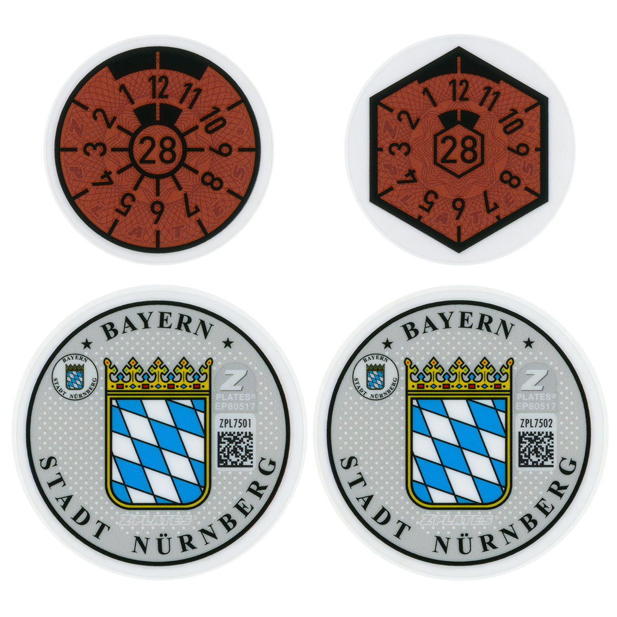 Nürnberg / Nuremberg Registration Seal (N)