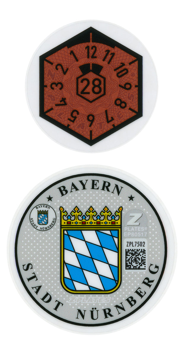 Nürnberg / Nuremberg Registration Seal (N)