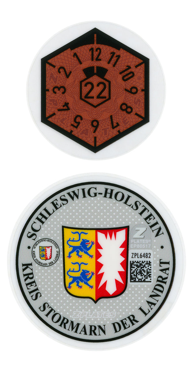 Bad Oldesloe & Stormarn Registration Seal (OD)