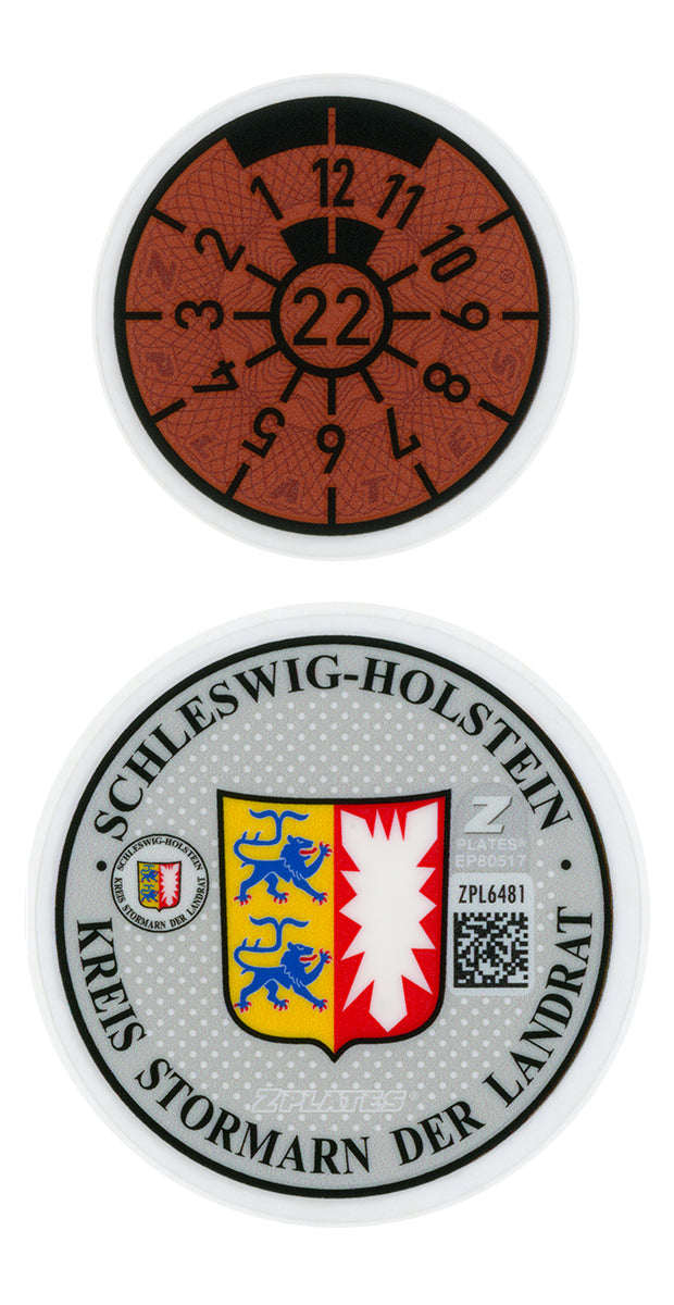 Bad Oldesloe & Stormarn Registration Seal (OD)