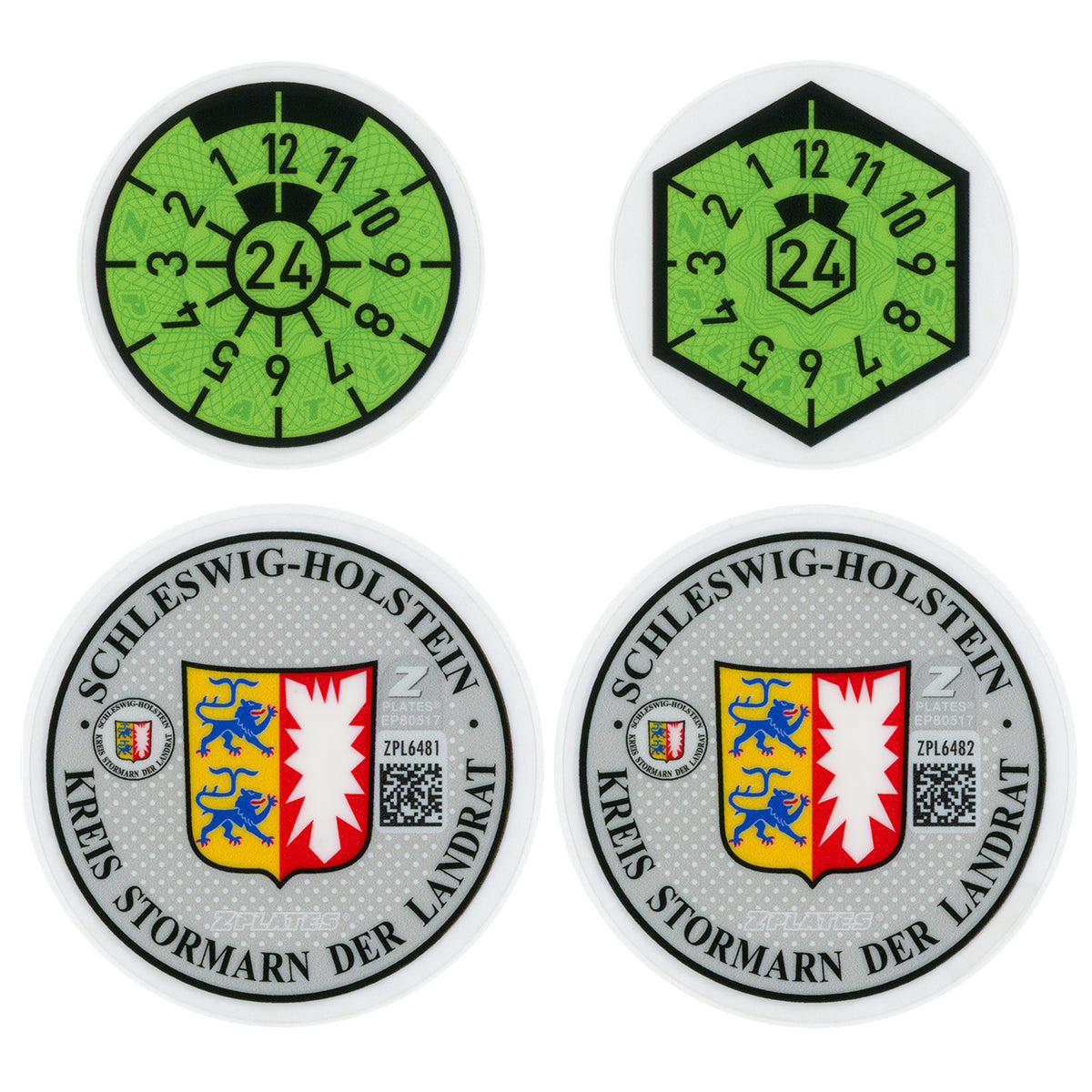 Bad Oldesloe & Stormarn Registration Seal (OD)