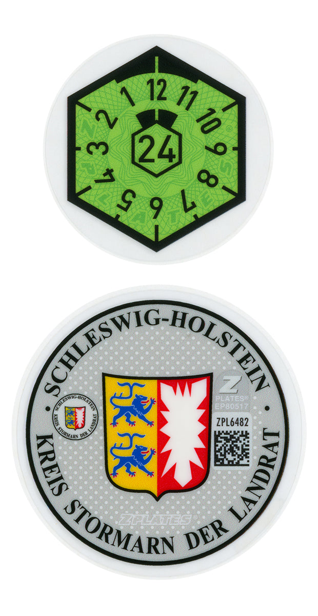 Bad Oldesloe & Stormarn Registration Seal (OD)
