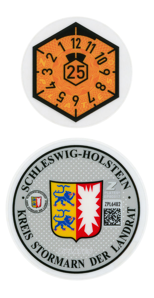 Bad Oldesloe & Stormarn Registration Seal (OD)