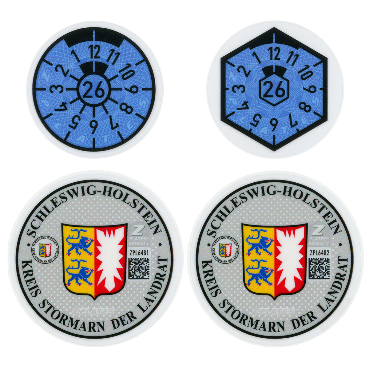 Bad Oldesloe & Stormarn Registration Seal (OD)
