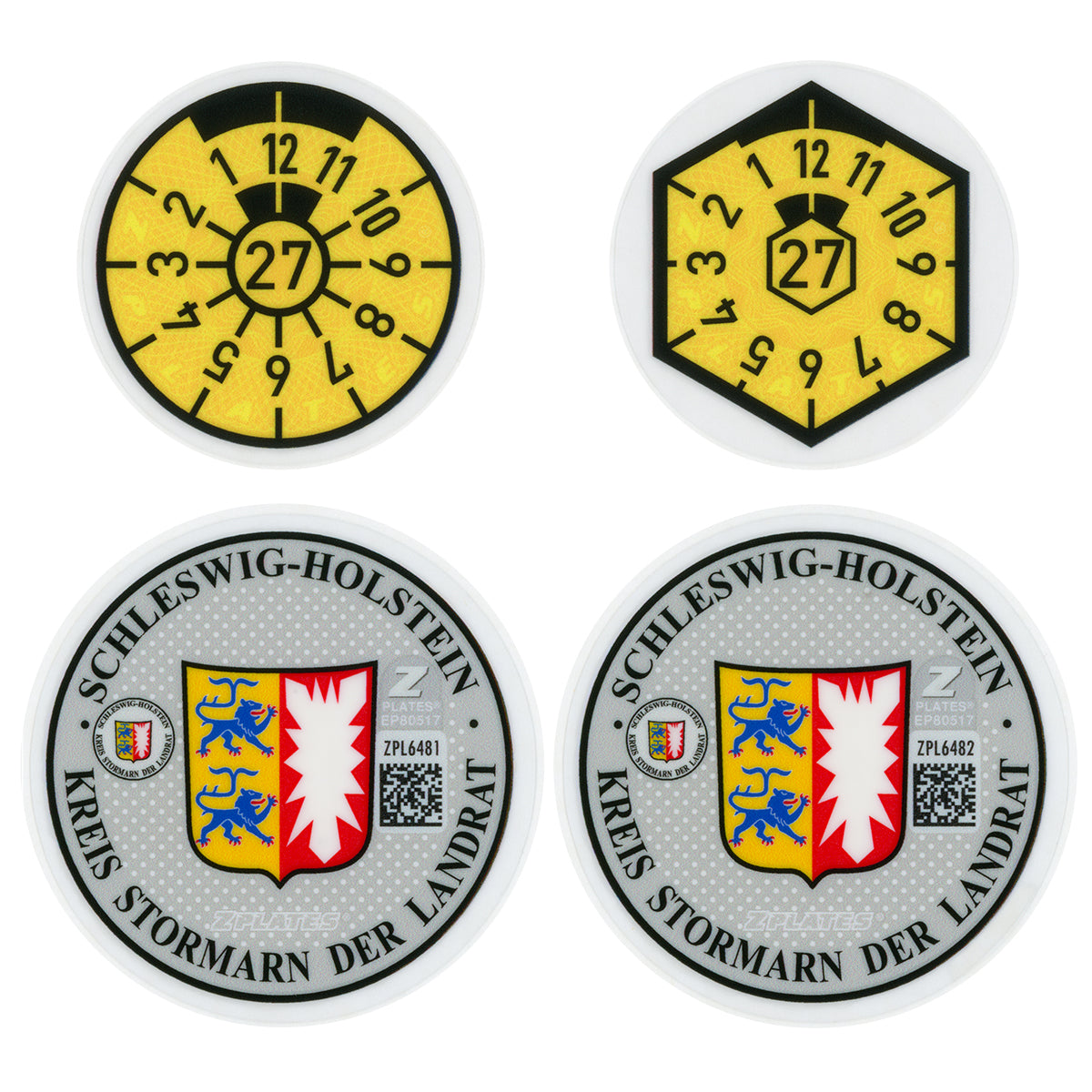 Bad Oldesloe & Stormarn Registration Seal (OD)