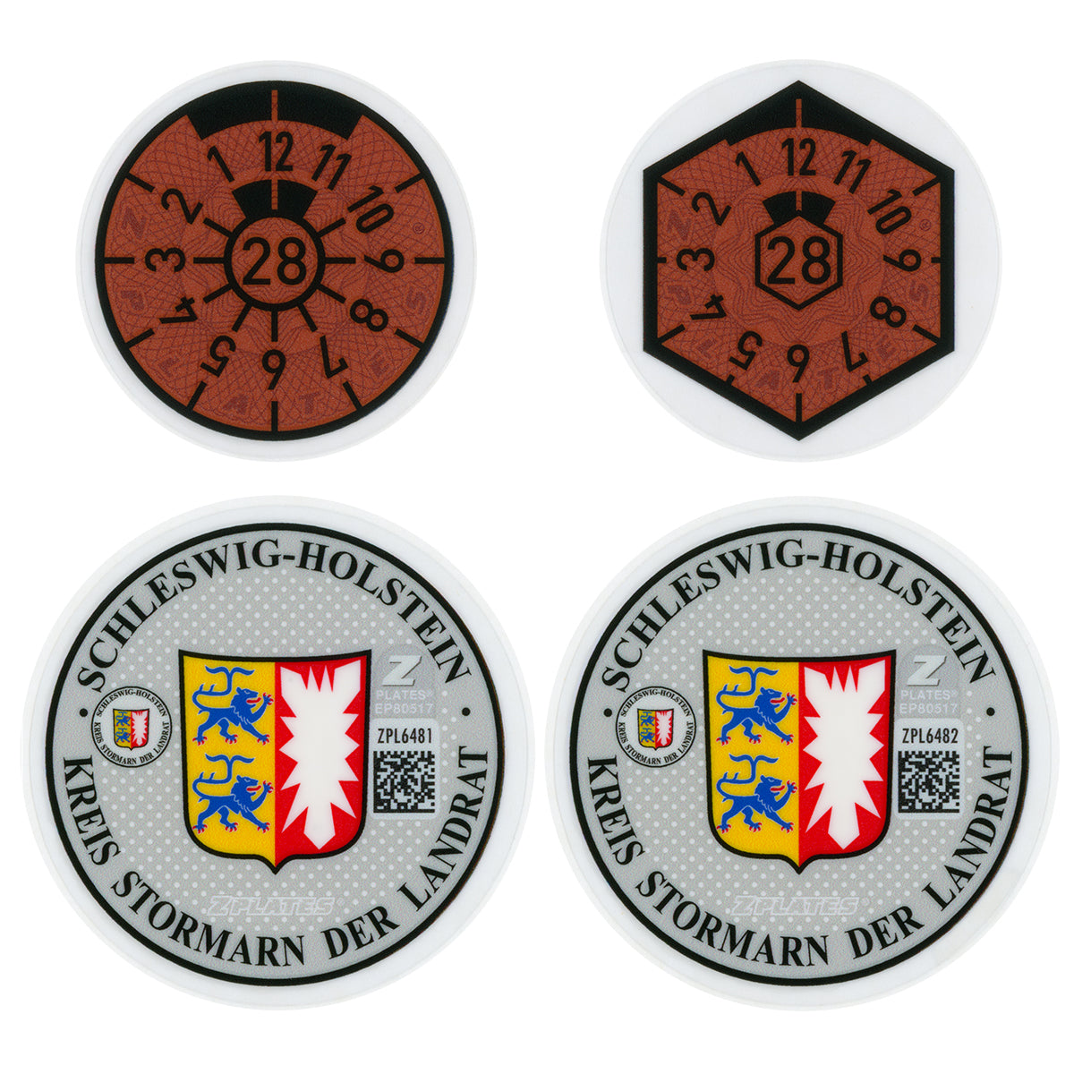Bad Oldesloe & Stormarn Registration Seal (OD)