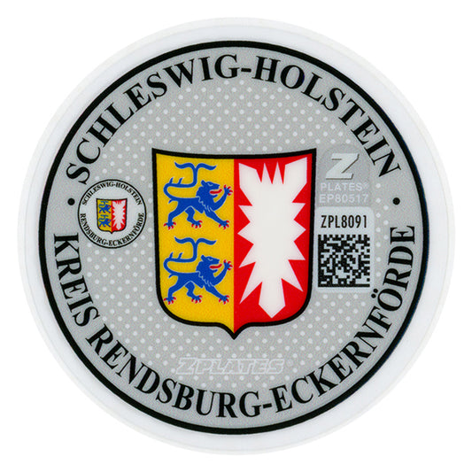 Rendsburg-Eckernförde Registration Seal (RD)