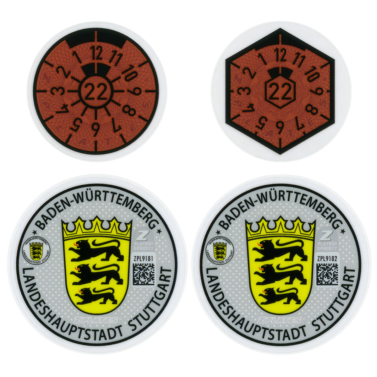 Stuttgart Registration Seal (S)