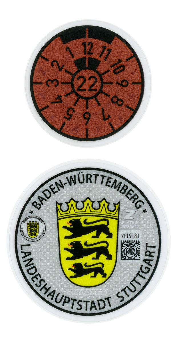 Stuttgart Registration Seal (S)