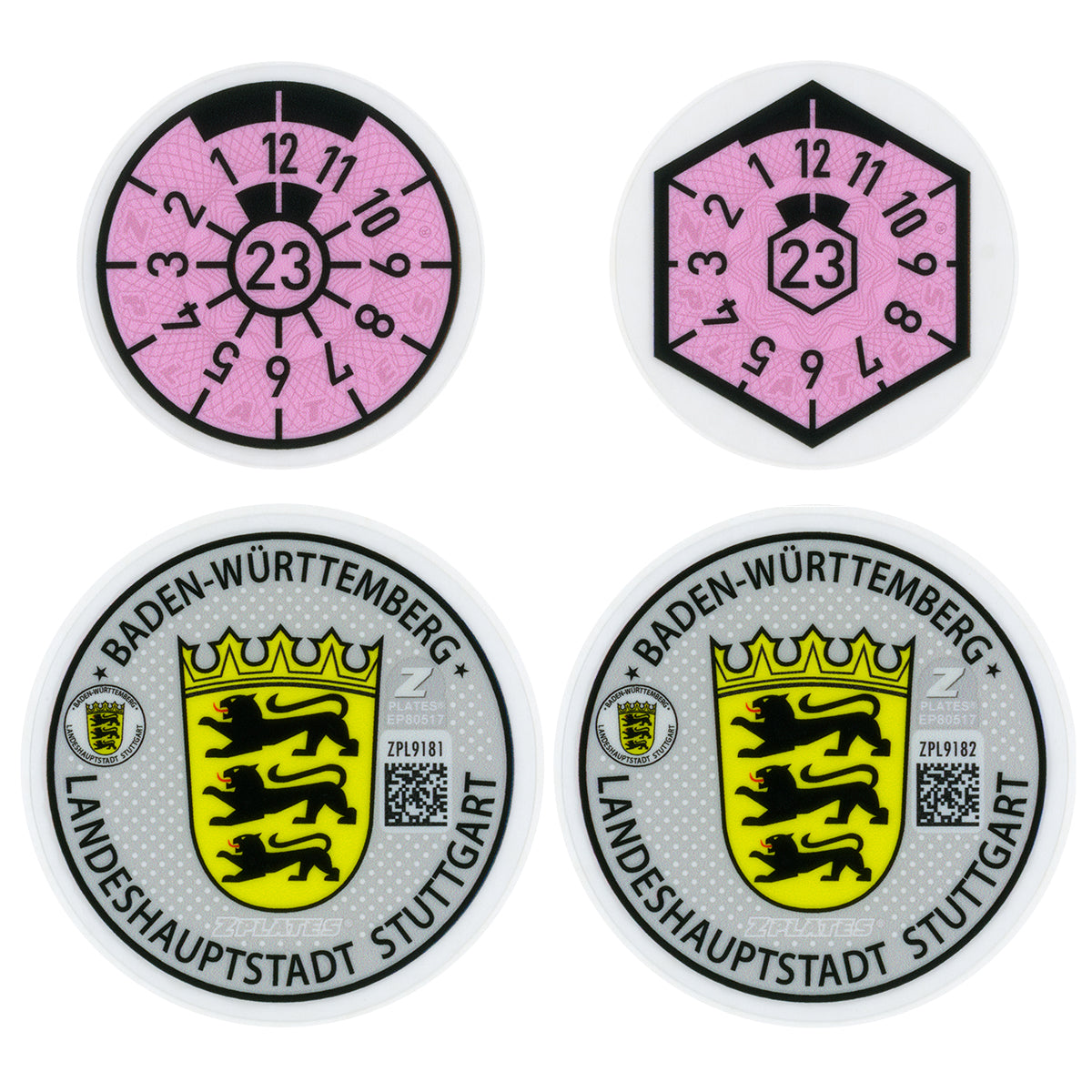 Stuttgart Registration Seal (S)