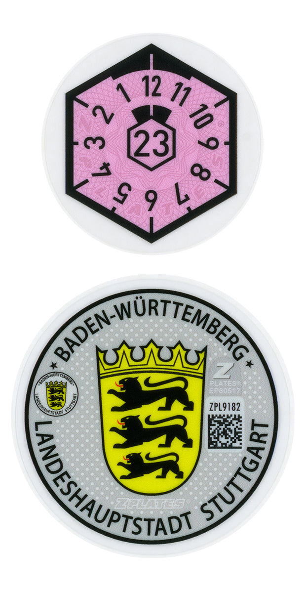 Stuttgart Registration Seal (S)