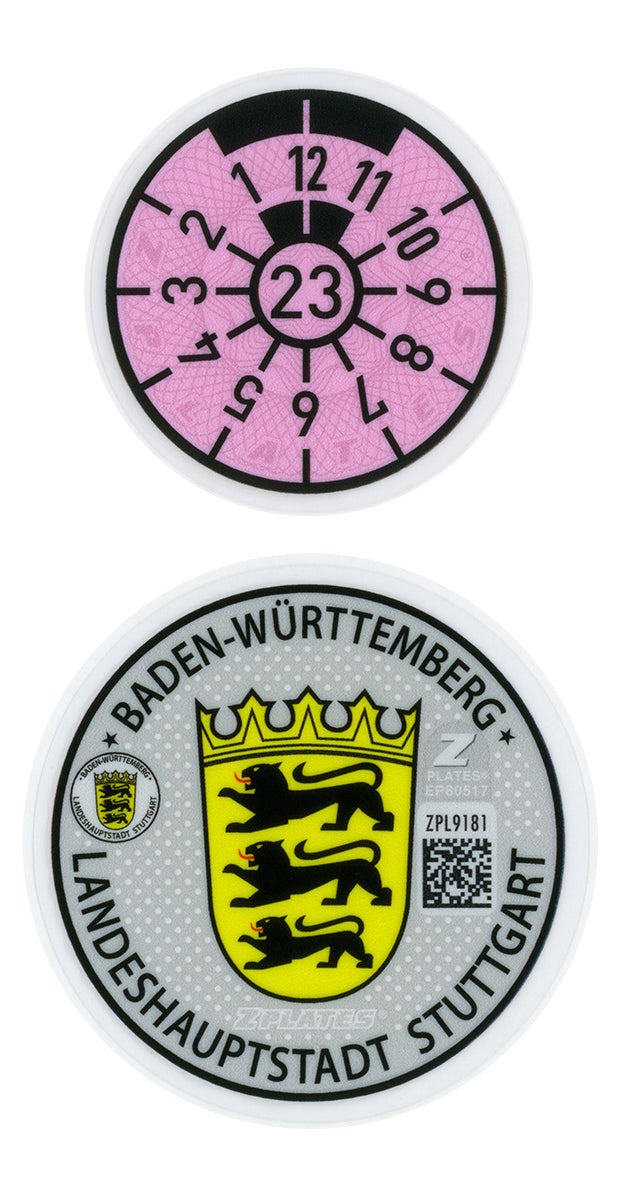 Stuttgart Registration Seal (S)