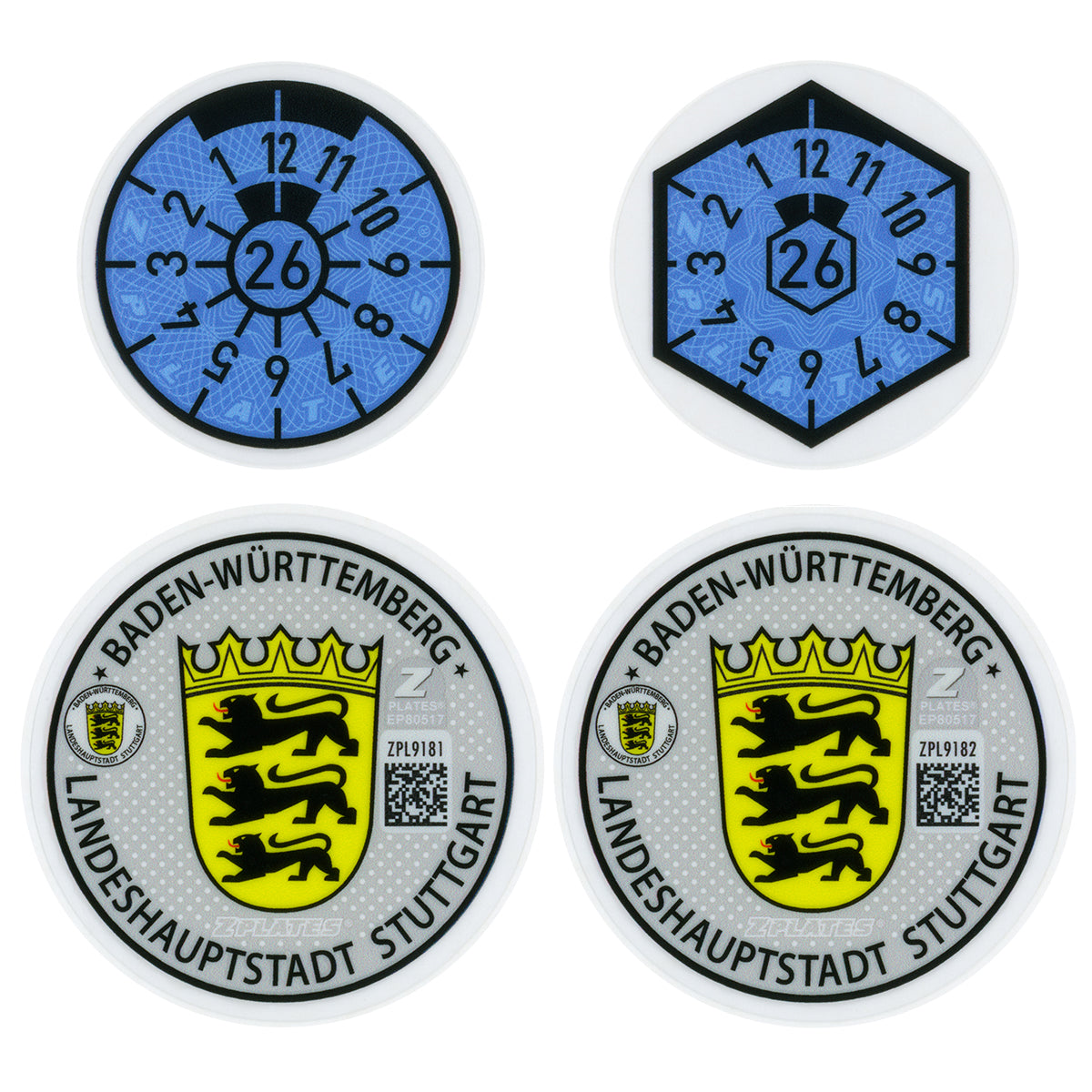 Stuttgart Registration Seal (S)
