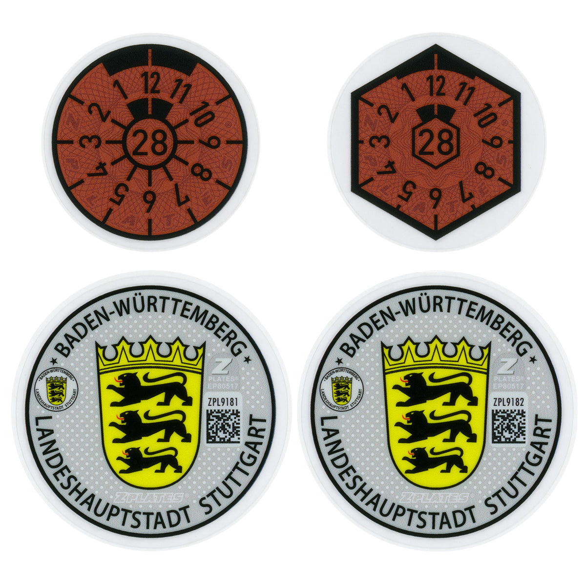 Stuttgart Registration Seal (S)