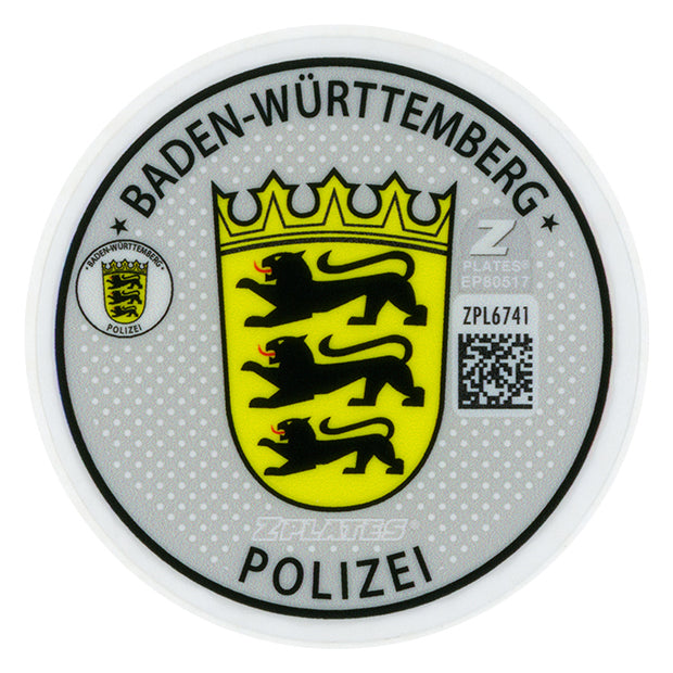 Stuttgart / Baden-Württemberg Police Registration Seal