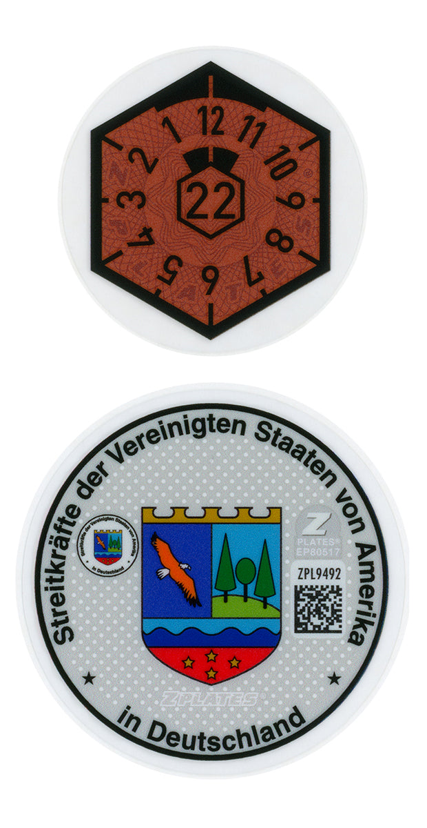 U.S. Forces in Germany Registration Seal