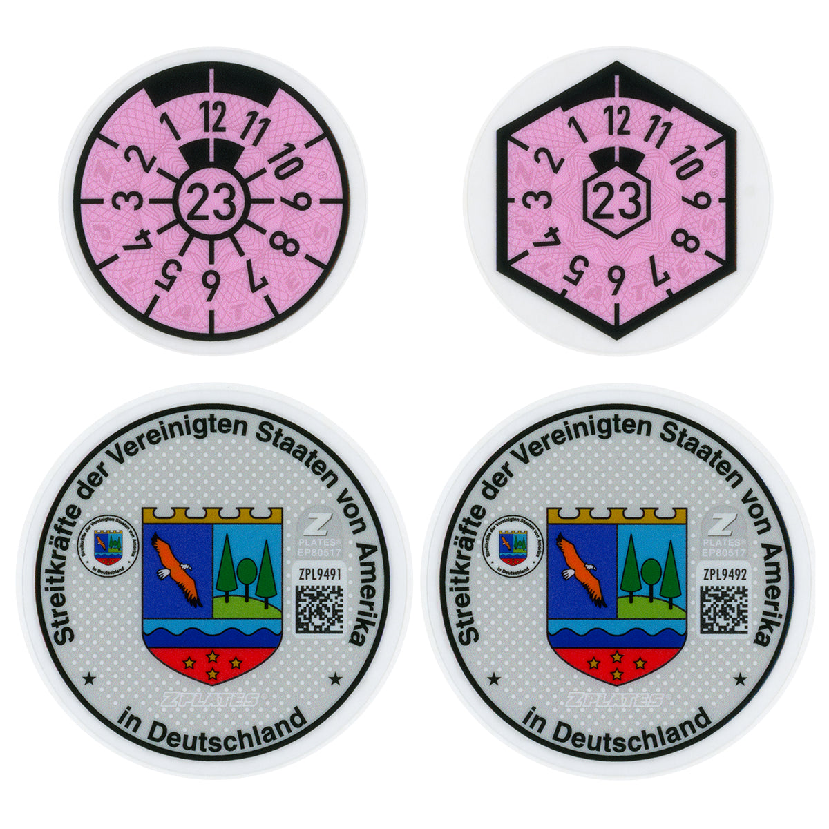 U.S. Forces in Germany Registration Seal
