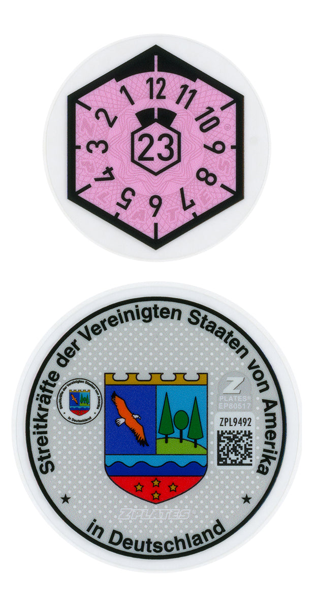 U.S. Forces in Germany Registration Seal