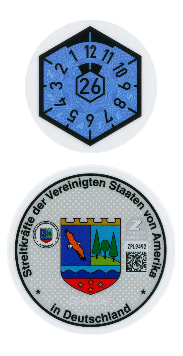U.S. Forces in Germany Registration Seal